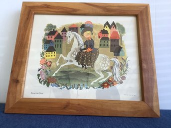 Ride A Cock Horse 1957 Framed Print