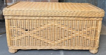 Pier 1 Wicker Trunk