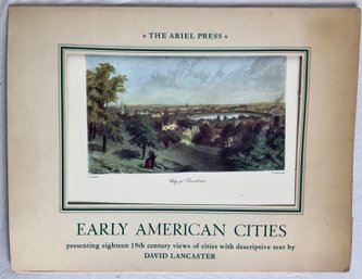 The Ariel Press Early American Cities By David Lancaster
