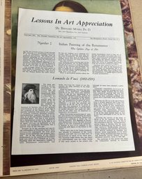 1937 National Committee For Art Appreciation Prints