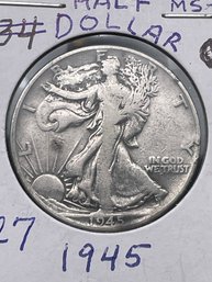 1945 Silver Standing Liberty Half Dollar (28)