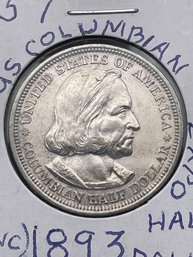 1893 U.S Columbian  Expo Half Dollar (29)