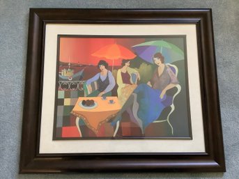Framed Seriolithograph 'Gulf Coast Breeze #1' By Itzchak Tarkay