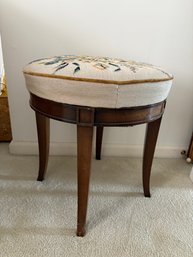 Needlepoint Stool By Old Colony Furniture