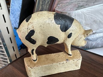 Vintage Piggy Doorstop