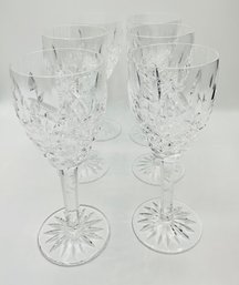 10pc Waterford Crystal Stemware Set - Red & White Wine Glasses