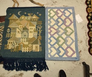 TWO AREA RUGS
