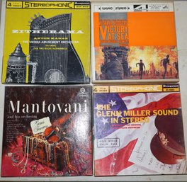 4 Vintage IPS Stereo Tapes