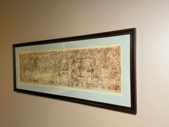 1984 Michael Borders 'Study For The Panorama Of CT Industry' Pencil Signed & Numbered Lithograph