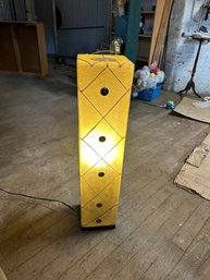 Fabric Column Floor Lamp