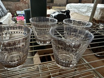 Mid Century Modern Hi Ball Glasses