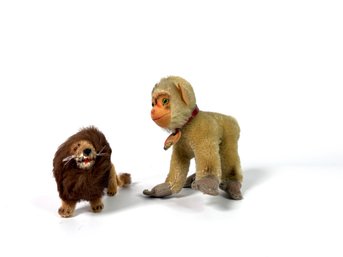 Steiff 'Coco' And W. German Mohair Lion