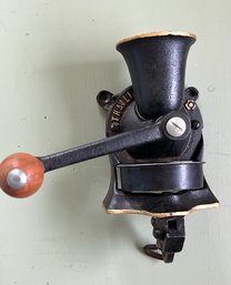 Antique Cast Iron Coffee Grinder No. 1
