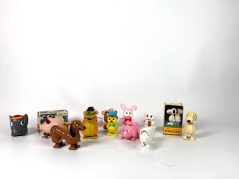 Vintage Plastic Ramp Walkers And Others