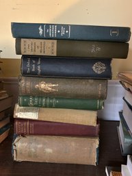 8 ANTIQUE BOOKS