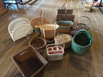 Large Group Of Nice Baskets