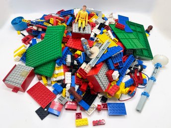 Pile Of Vintage Lego With Many Specialty Pieces
