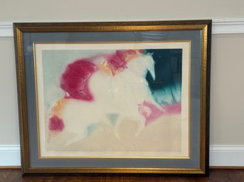 Jean Richardson 'Pegasus' Pencil Signed & Numbered Lithograph