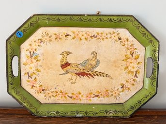 Vintage Painted Serving Tray