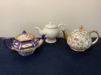 Tea Pot - Lot Of 3