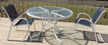 Patio Table With Two Chairs
