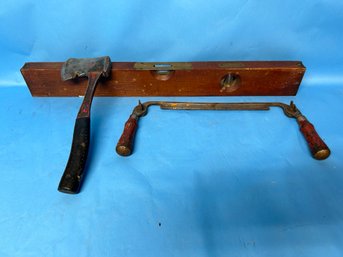 Group Of Wood Working Tools