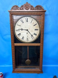 Antique Waterbury Crane Clock