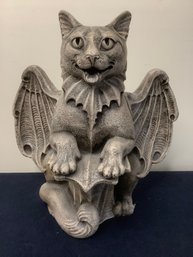 Windstone Editions Cat Gargoyle Statue (Heavy Concrete/Stone)