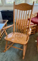 Virginia House Solid Oak Rocking Chair