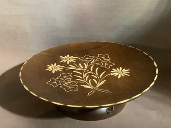 Vintage Musical Cake Plate