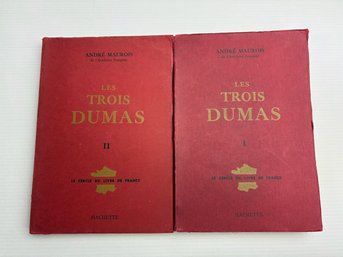 Maurois, Andre. Les Trois Dumas. Tome I & II