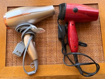 Two Hair Dryers