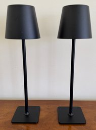 Two Cordless Touch Lamps