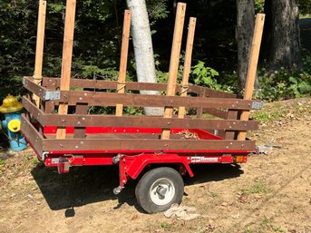 Handy Folding Utility Trailer