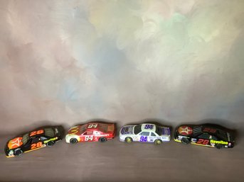 4 Die Cast Nascar Cars