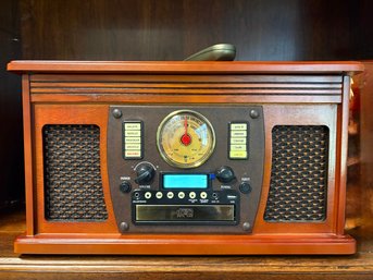 Victrola Navigator Combination Radio, CD/Cassette, Record Turntable - Model VTA-600B