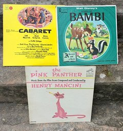 Trio Of Vintage Records - Musicals & More