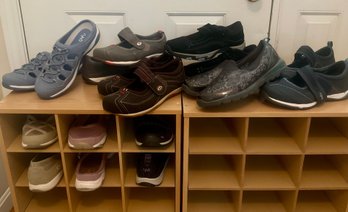 9 Pairs Of Like New Ladies RYKA Shoes