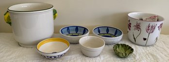 Group Of Serving Dishes Including Tiffany And Co Catchpot