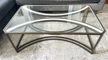 Gabby Furniture Camille Glass Coffee Table