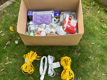 Extension Cords & Bulbs