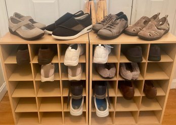 12 Pairs Of Woman's Shoes Including CLARKS, EASY SPIRIT And More!
