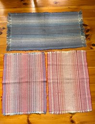 3 Woven Rugs