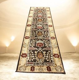 Pottery Barn Brandon Persian Hand-Tufted 100% Wool Runner Rug ~ 2'6' X 9' ~