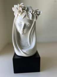 Vintage Cybis Porcelain Figurine  Madonna, Queen Of Angels