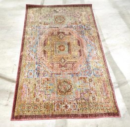 Safavieh Valencia Etra 3' X 5' Distressed Persian Design Area Rug