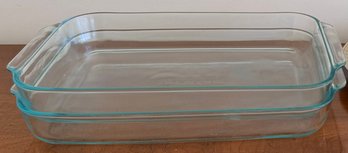 Two Pyrex Dishes