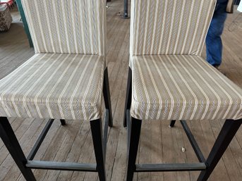 Pair Upholstered Bar Stools Ikea