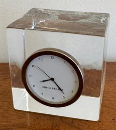 Simon Pearce Desk Clock