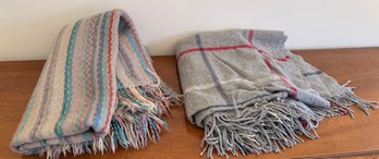Two Wool Throws
